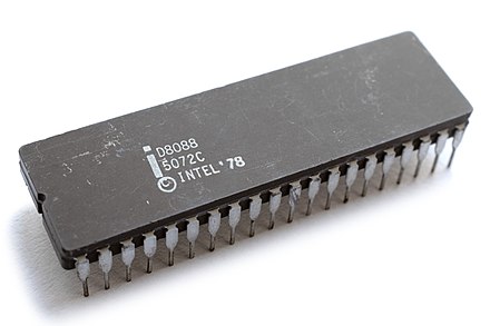 Intel 8088 CPU - 8-bit